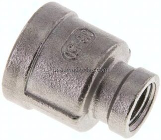 Rundmuffe NPT 1/2"-NPT 1/4", 1.4408