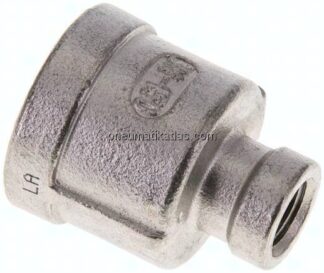 Rundmuffe NPT 1/2"-NPT 1/8", 1.4408