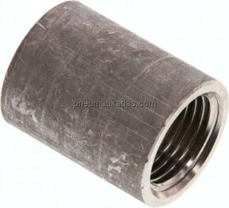Anschweißmuffe Rp 1/2"-34mm, 1.4571 (DIN2986-voll)