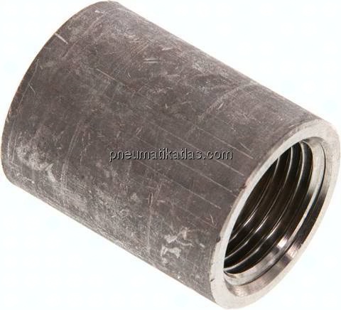 Anschweißmuffe Rp 1/2"-34mm, 1.4571 (DIN2986-voll)