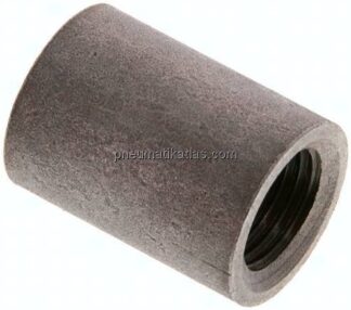Anschweißmuffe Rp 1/4"-25mm, ST 37-2 (DIN2986-voll)