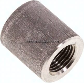 Anschweißmuffe Rp 1/8"-17mm, 1.4571 (DIN2986-voll)