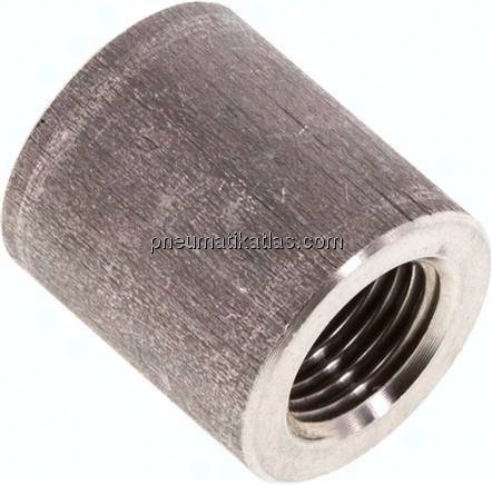 Anschweißmuffe Rp 1/8"-17mm, 1.4571 (DIN2986-voll)