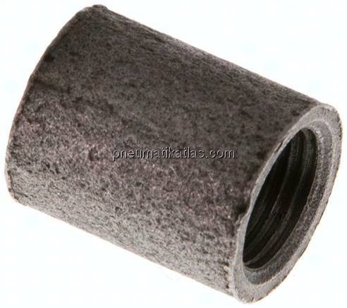 Anschweißmuffe Rp 1/8"-17mm, ST 37-2 (DIN2986-voll)