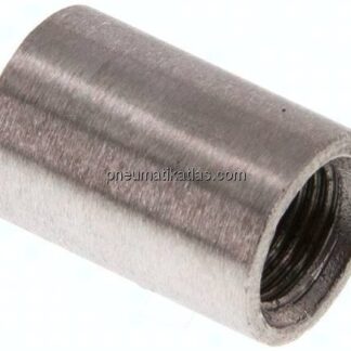 Rundmuffe Rp 1/8"-Rp 1/8", 1.4408