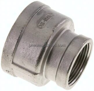 Rundmuffe NPT 2"-NPT 1-1/4", 1.4408
