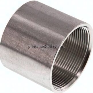 Rundmuffe Rp 2"-Rp 2", 1.4408