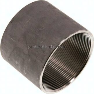 Anschweißmuffe Rp 2-1/2"-65mm, 1.4571 (DIN2986-voll)