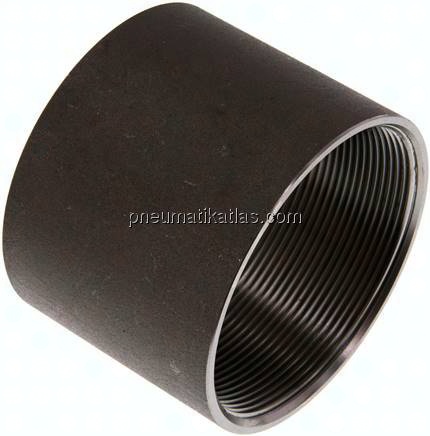 Anschweißmuffe Rp 3"-71mm, ST 37-2 (DIN2986-voll)