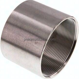 Rundmuffe Rp 3"-Rp 3", 1.4408