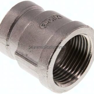 Rundmuffe Rp 3/4"-Rp 1/2", 1.4408