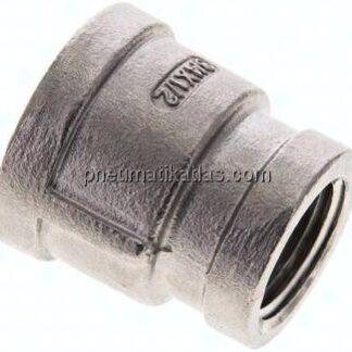 Rundmuffe NPT 3/4"-NPT 1/2", 1.4408