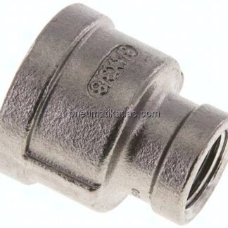 Rundmuffe NPT 3/4"-NPT 3/8", 1.4408