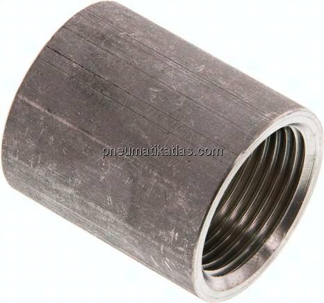 Anschweißmuffe Rp 3/4"-36mm, 1.4571 (DIN2986-voll)