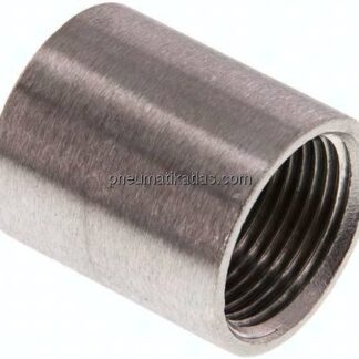 Rundmuffe Rp 3/4"-Rp 3/4", 1.4408