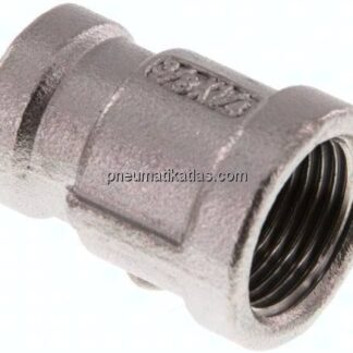 Rundmuffe Rp 3/8"-Rp 1/4", 1.4408