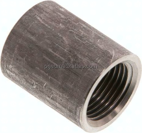 Anschweißmuffe Rp 3/8"-26mm, 1.4571 (DIN2986-voll)
