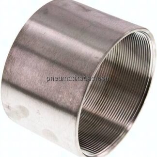 Rundmuffe Rp 4"-Rp 4", 1.4408