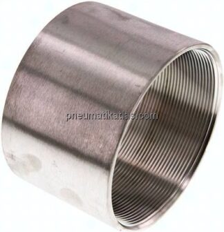 Rundmuffe Rp 4"-Rp 4", 1.4408