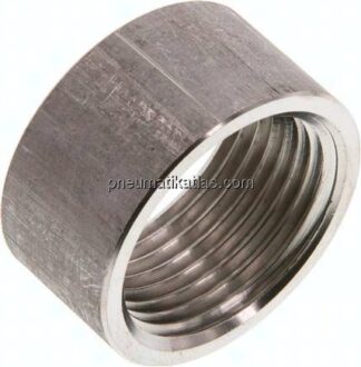 Anschweißmuffe Rp 1"-20mm, 1.4571 (DIN2986-halb)