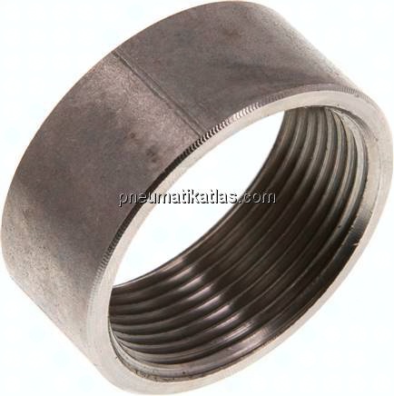 Anschweißmuffe Rp 1-1/2"-22mm, 1.4571 (DIN2986-halb)