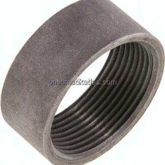 Anschweißmuffe Rp 1-1/2"-22mm, ST 37-2 (DIN2986-halb)