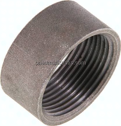 Anschweißmuffe Rp 1-1/4"-22mm, ST 37-2 (DIN2986-halb)