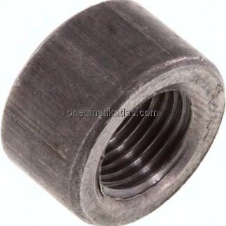 Anschweißmuffe Rp 1/8"-8mm, ST 37-2 (DIN2986-halb)