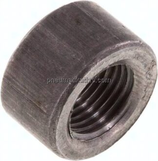 Anschweißmuffe Rp 1/8"-8mm, ST 37-2 (DIN2986-halb)