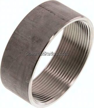 Anschweißmuffe Rp 2-1/2"-30mm, 1.4571 (DIN2986-halb)