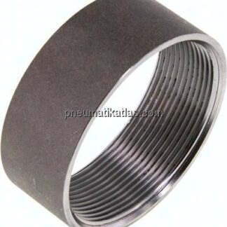 Anschweißmuffe Rp 2-1/2"-30mm, ST 37-2 (DIN2986-halb)