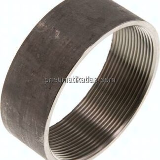 Anschweißmuffe Rp 3"-34mm, 1.4571 (DIN2986-halb)