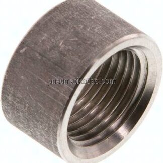 Anschweißmuffe Rp 3/8"-12mm, 1.4571 (DIN2986-halb)