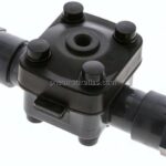 PVC-Membranventil (NO) PVC / EPDM, Rp 1" Innengewinde