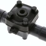 PVC-Membranventil (NO) PVC / EPDM, Rp 3/4" Innengewinde