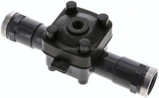 PVC-Membranventil (NO) PVC / EPDM, Rp 3/4" Innengewinde
