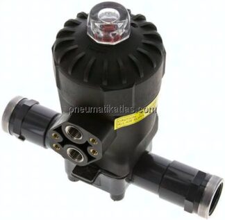 PVC-Membranventil (NC) PVC / EPDM, Rp 3/4" Innengewinde