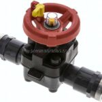 PVC-Membranventil (Hand) PVC / EPDM, Rp 1" Innengewinde