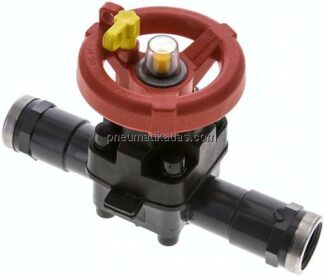 PVC-Membranventil (Hand) PVC / EPDM, Rp 3/4" Innengewinde