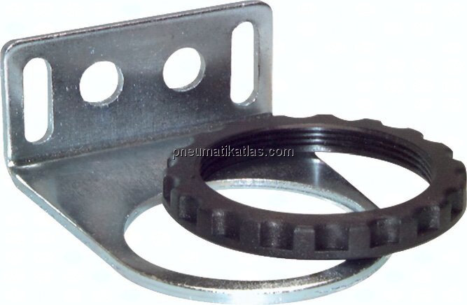 MULTIFIX Befestigungswinkel mit Ring inkl. Schalttafelmutter (M 50x1,5)