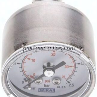 ES-Manometer waagerecht, 40mm, 0 - 2,5 bar, G 1/4"