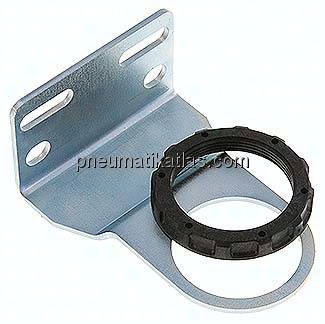 FUTURA Befestigungswinkel mit Ring inkl. Schalttafelmutter, Futura 2