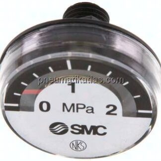 Mini-Manometer, 26mm, 0 - 2 MPa, R 1/16"