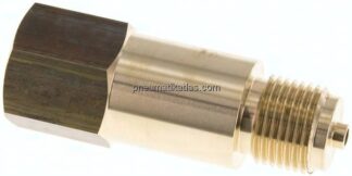 Mano.-Zwischenstück G 1/2"(AG)-G 1/2"(IG), Messing, 250 bar