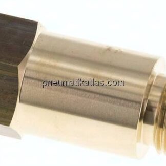 Mano.-Zwischenstück G 1/2"(AG)-G 1/2"(IG), Messing, 250 bar