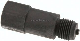 Mano.-Zwischenstück G 1/2"(AG)-G 1/2"(IG), Stahl, 400 bar
