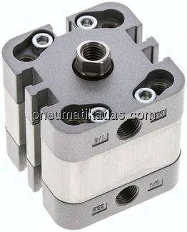 ISO 21287-Zylinder, doppeltw., Kolben 32mm, Hub 5mm