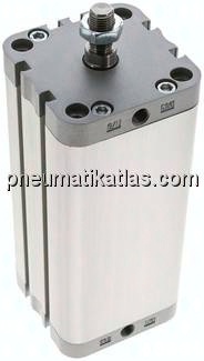 ISO 21287-Zylinder, doppeltw., Kolben 63mm, Hub 125mm