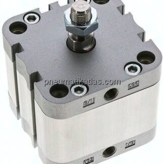ISO 21287-Zylinder, doppeltw., Kolben 63mm, Hub 20mm