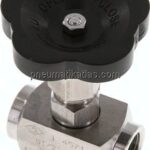 Nadel-Absperrventil, 1.4571, G 1/2", 0 - 400bar